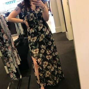 WHBM Floral Maxi Dress
